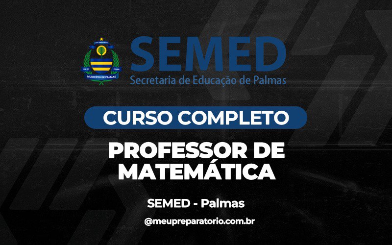 Professor de Matemática - Palmas (TO)