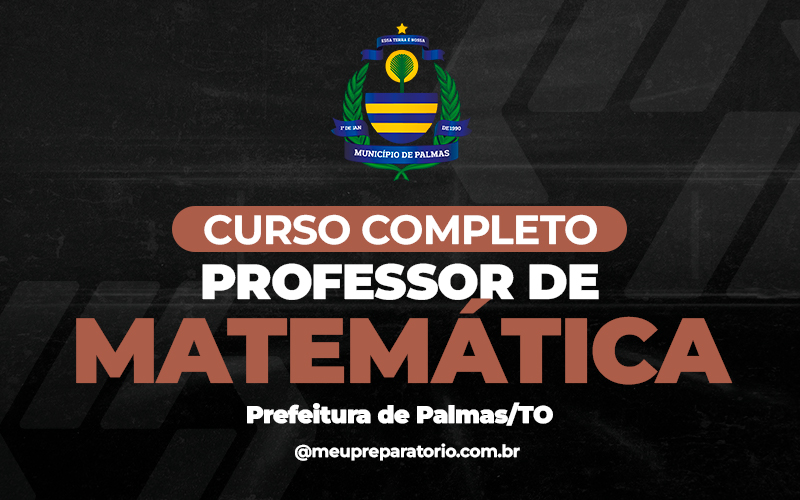 Professor de Matemática - Palmas (TO)