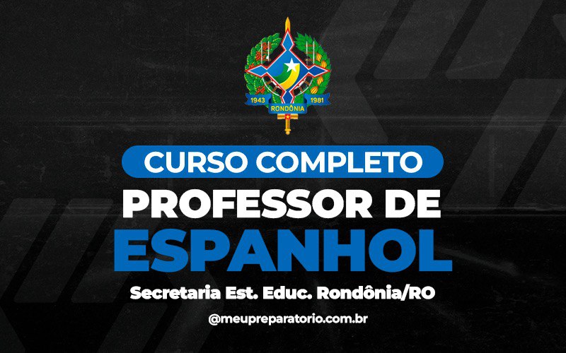Professor Espanhol - Rondônia (RO)