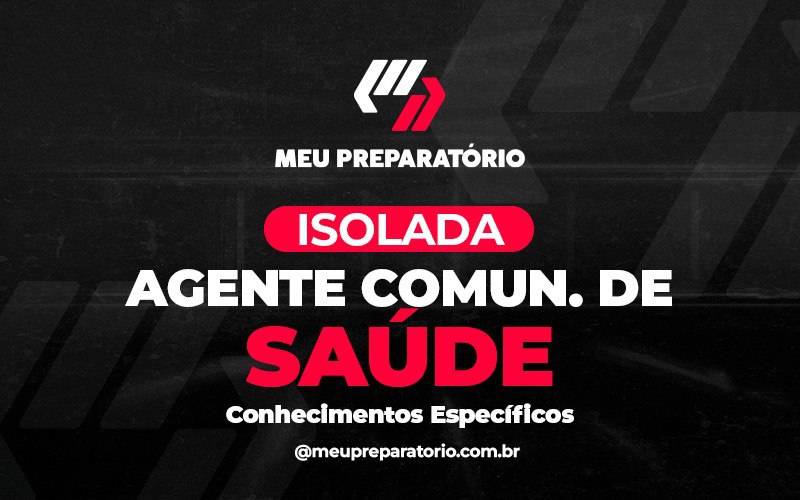 Isolada Agente Comunitario de Saúde