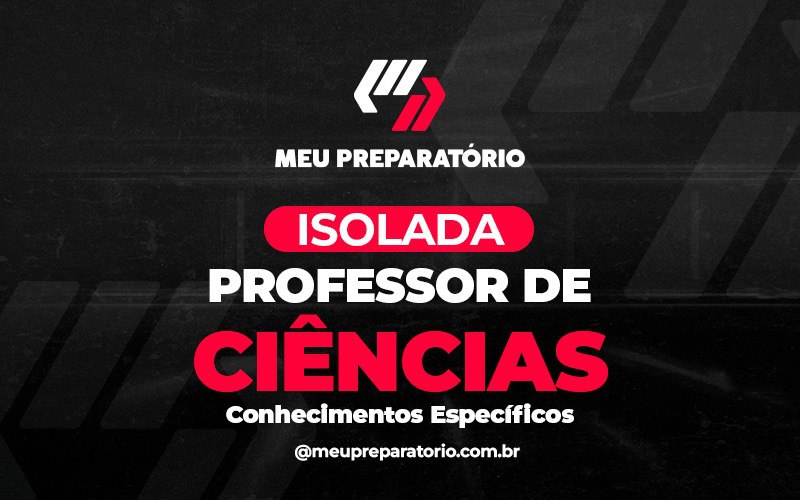 Isolada - Professor de Ciências 