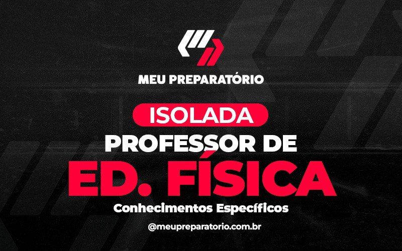 Isolada Professor de Educação Física