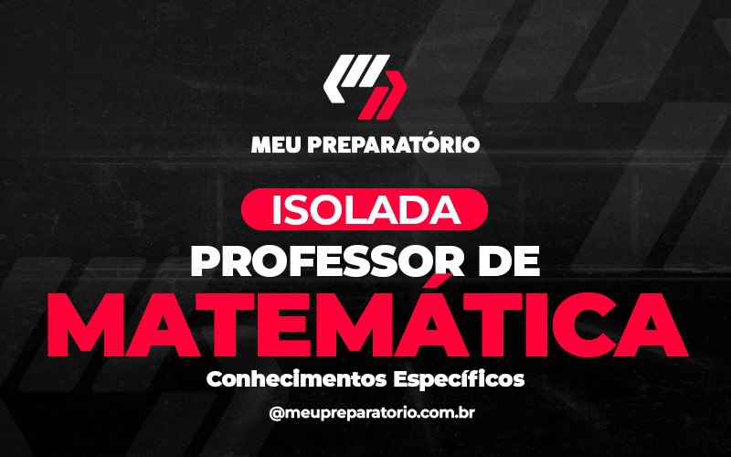 Isolada - Professor de Matemática