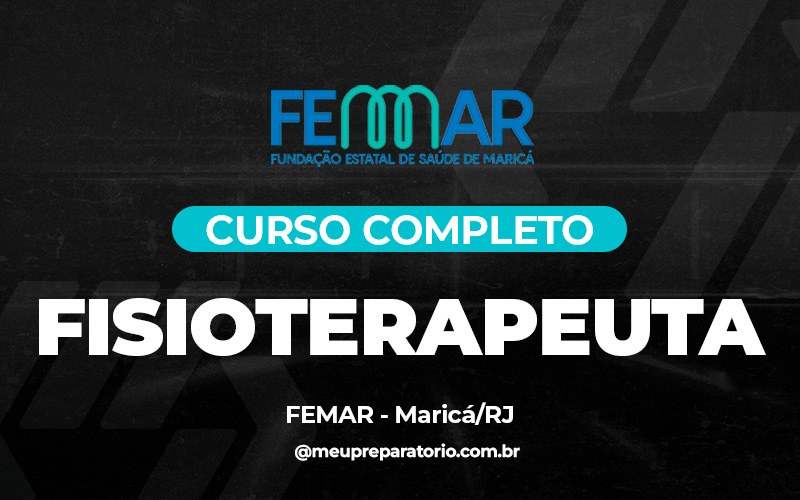 Fisioterapeuta - Femar- Maricá (RJ)