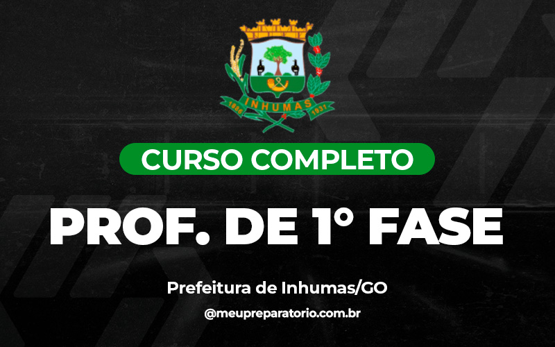professor  de 1º Fase - Inhumas (GO)
