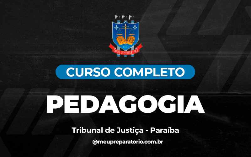 TJ PB - Analista Judiciário (Pedagogia)