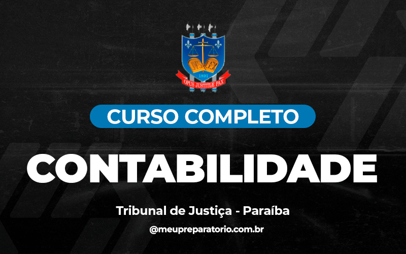 TJ PB - Analista Judiciário  (Contabilidade)