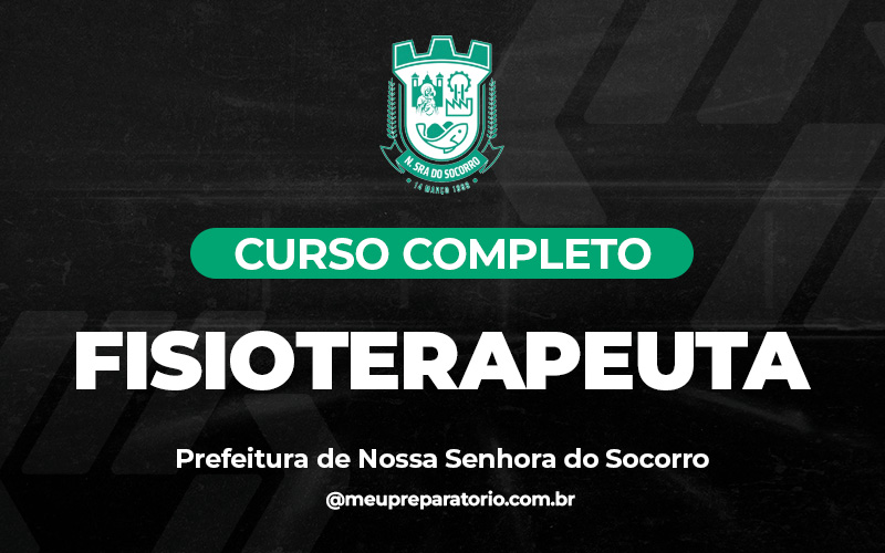 Fisioterapeuta - Nossa Senhora do Socorro (SE)