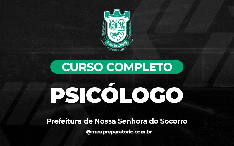 Psicólogo - Nossa Senhora do Socorro (SE)