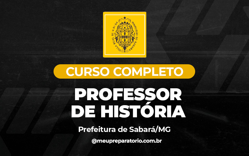 Professor de História - Sabará (MG)