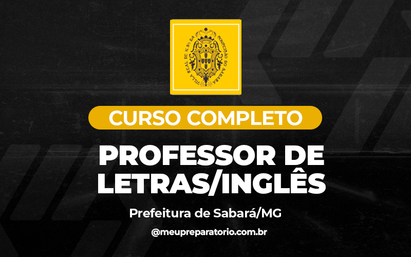 Professor de Letras/Inglês - Sabará (MG)