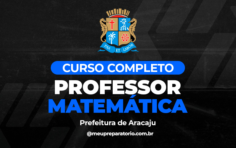 Professor de Matemática - Aracaju (SE)