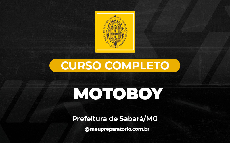 Motoboy - Sabará (MG)