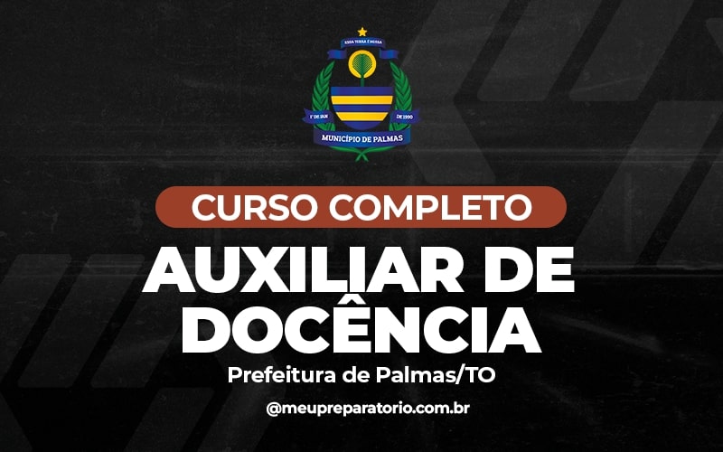 Auxiliar de Docência - Aux.Adm - Palmas (TO)