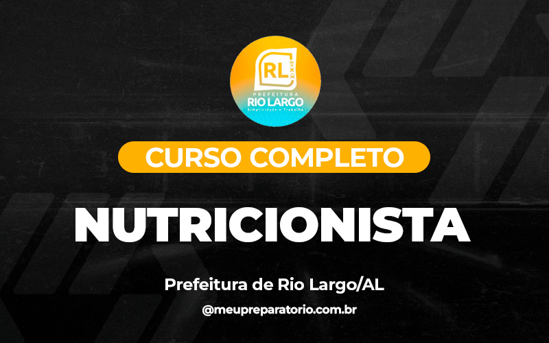 Nutricionista - Rio Largo (AL)