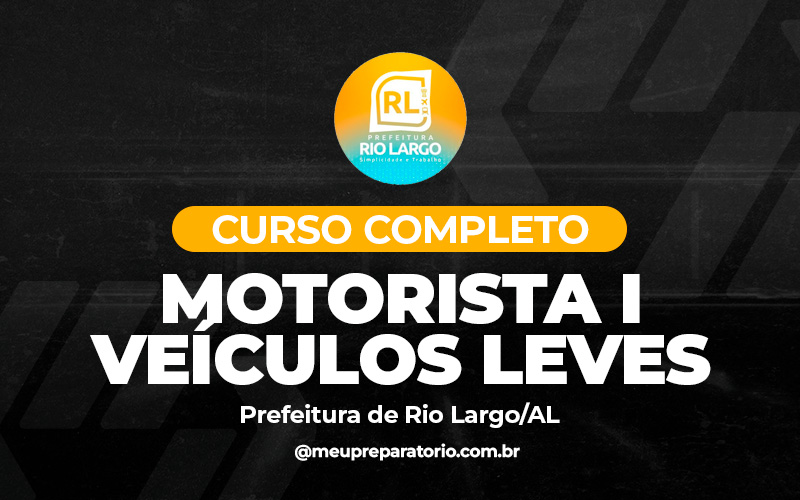 Motorista I - Veículos Leves - Rio Largo (AL)
