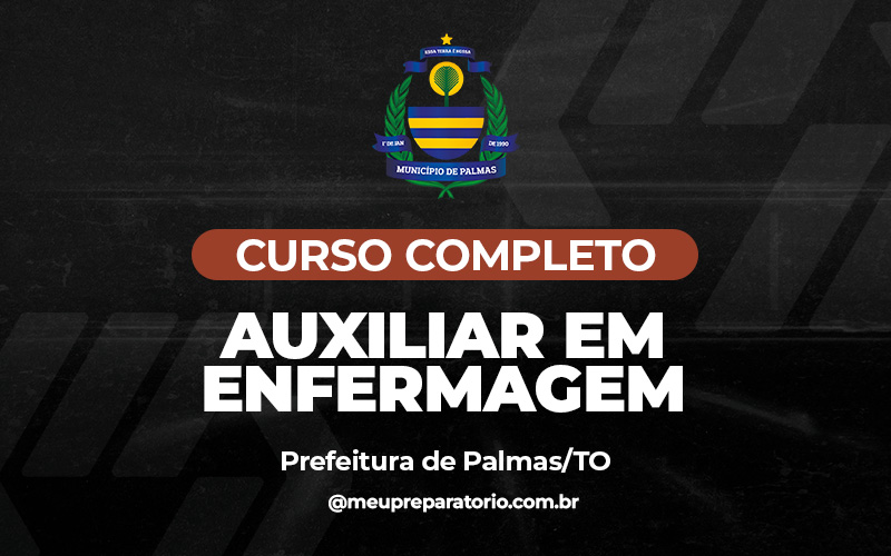 Auxiliar de Enfermagem - Palmas (TO)