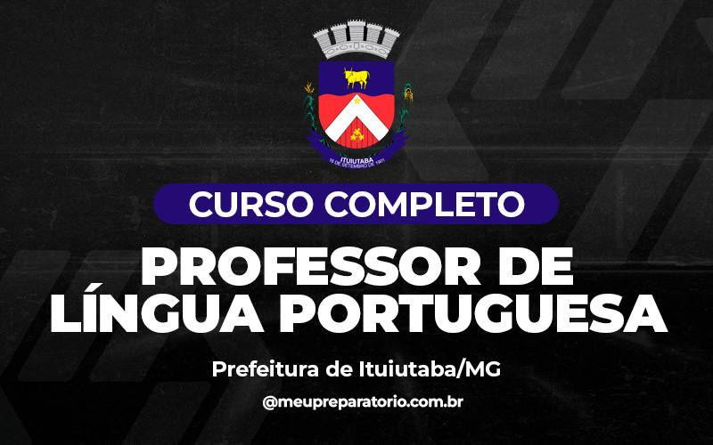 Professor de Língua Portuguesa - Ituiutaba MG