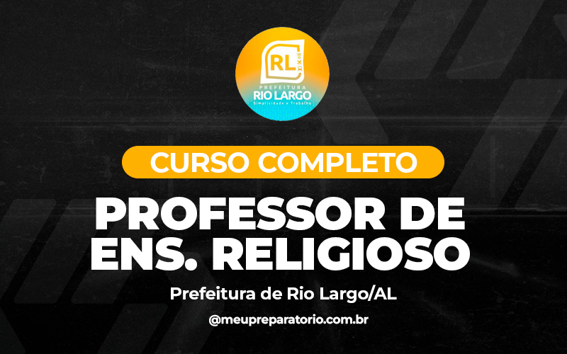 Professor de Ensino Religioso - Rio Largo (AL)