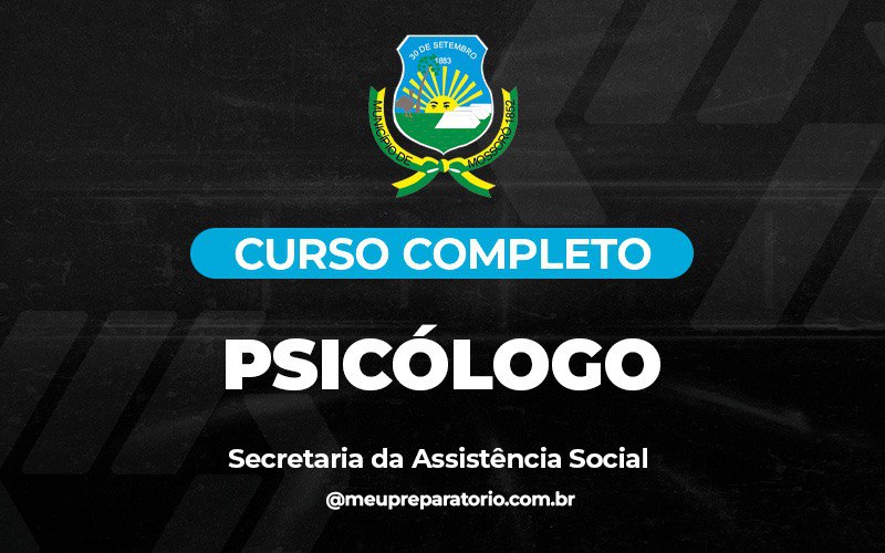 Secretaria da Assistência Social - Psicólogo - Mossoró (RN)