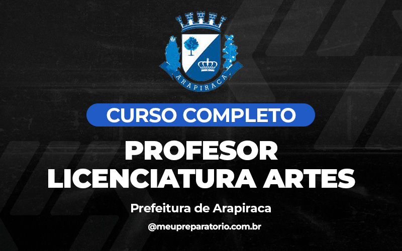 Professor - Licenciatura Artes - Arapiraca (AL)