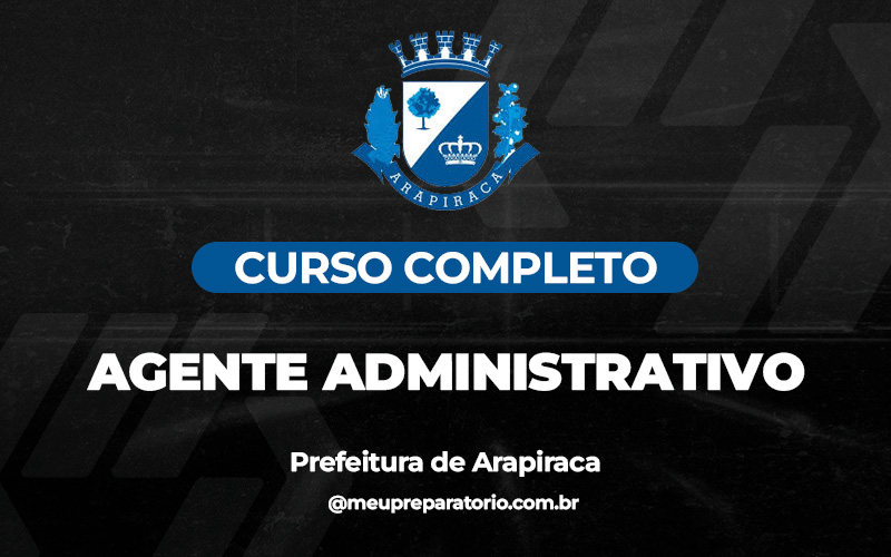Agente Administrativo - Arapiraca AL