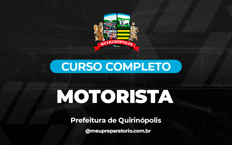 Motorista - Quirinópolis (GO)