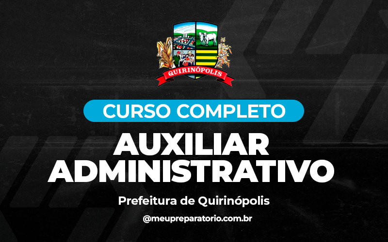 Auxiliar Administrativo - Quirinópolis (GO)