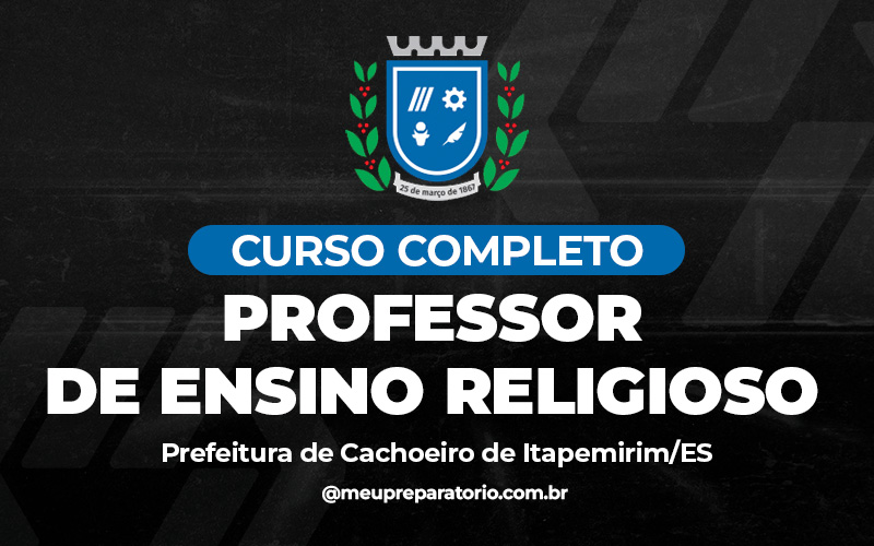 Professor de  Ensino Religioso - Cachoeiro do Itapemirim (ES)