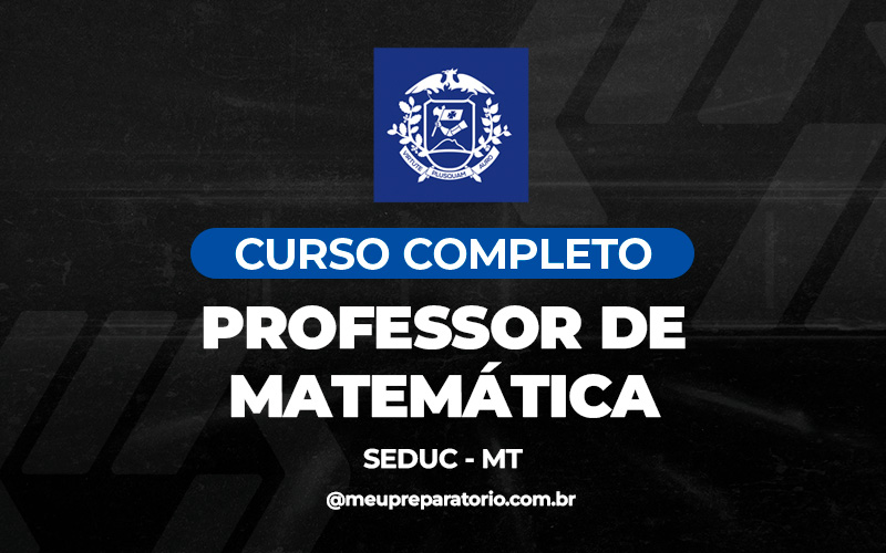 Professor de Matemática -  Mato Grosso MT