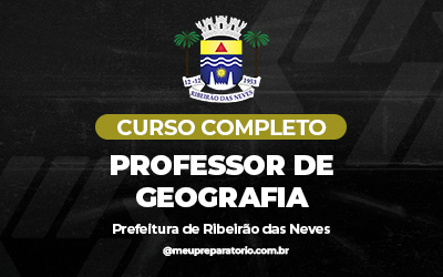 Professor de Educação Básica - Geografia - Ribeirão das Neves (MG)