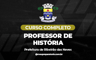 Professor de Educação Básica - História - Ribeirão das Neves (MG)