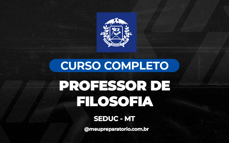 Professor de Filosofia - Mato Grosso MT