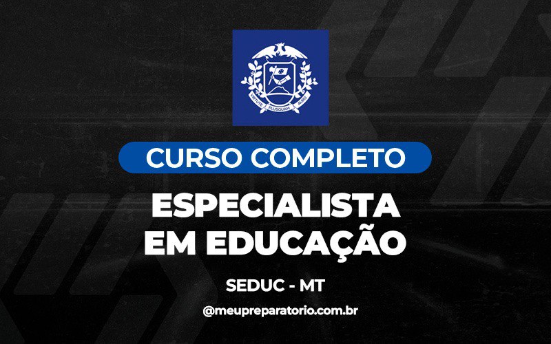 Especialista em Educação - Mato Grosso MT