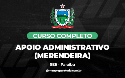 Apoio Administrativo (MERENDEIRA) - SEE - Paraíba 