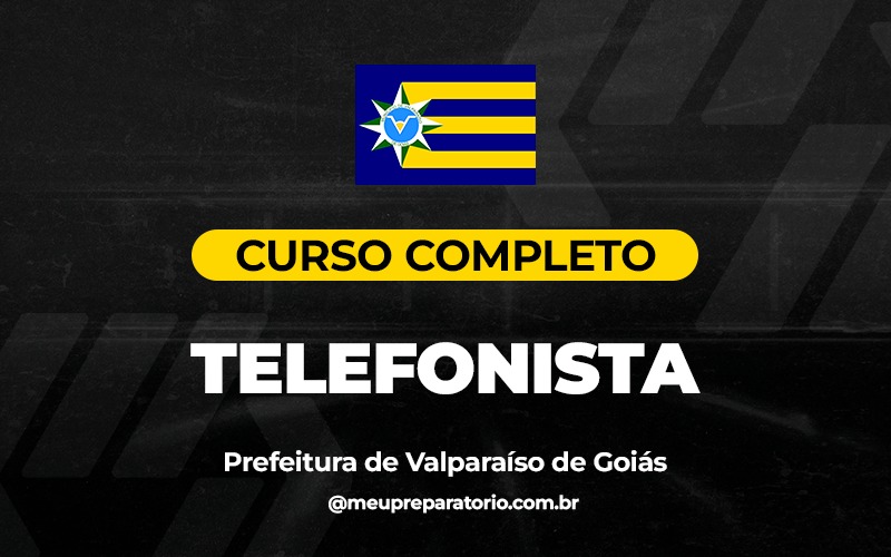 Telefonista - Valparaíso (GO)