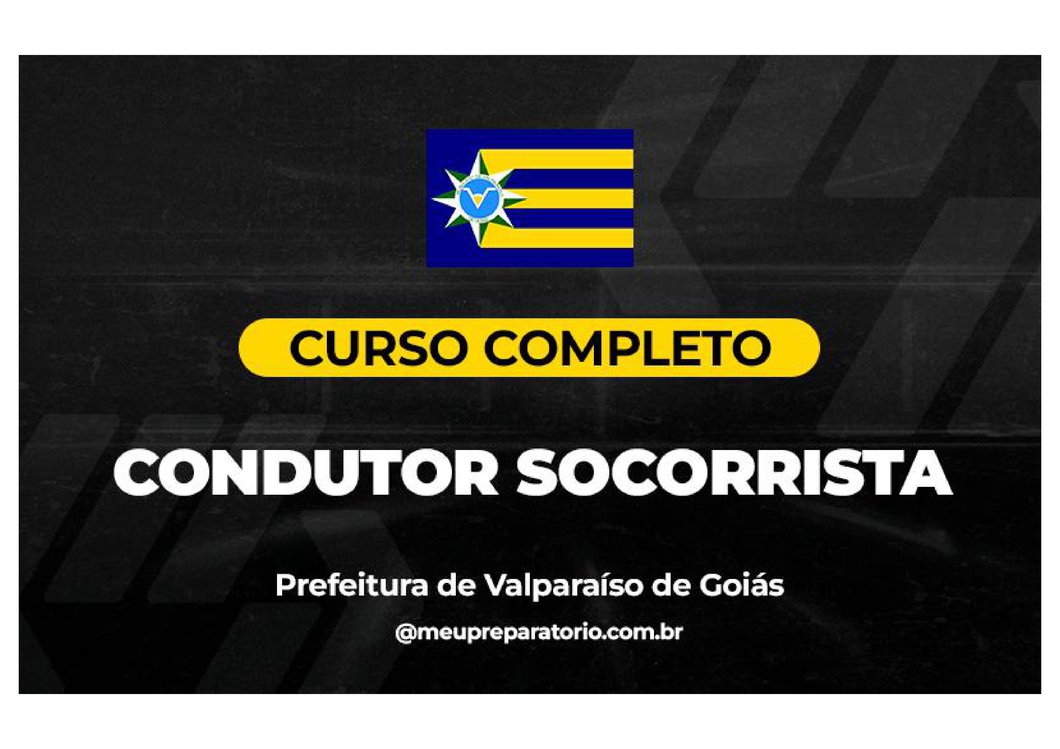 Condutor Socorrista - Valparaíso (GO)