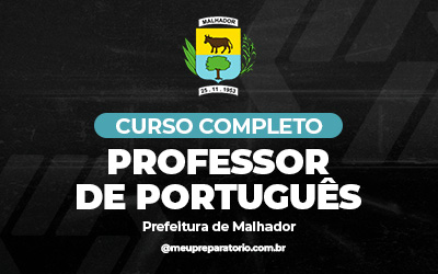 Professor de Português - Malhador (SE)