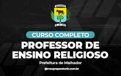 Professor de Ensino Religioso - Malhador (SE)