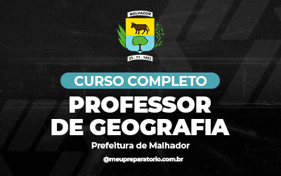 Professor de Geografia - Malhador (SE)