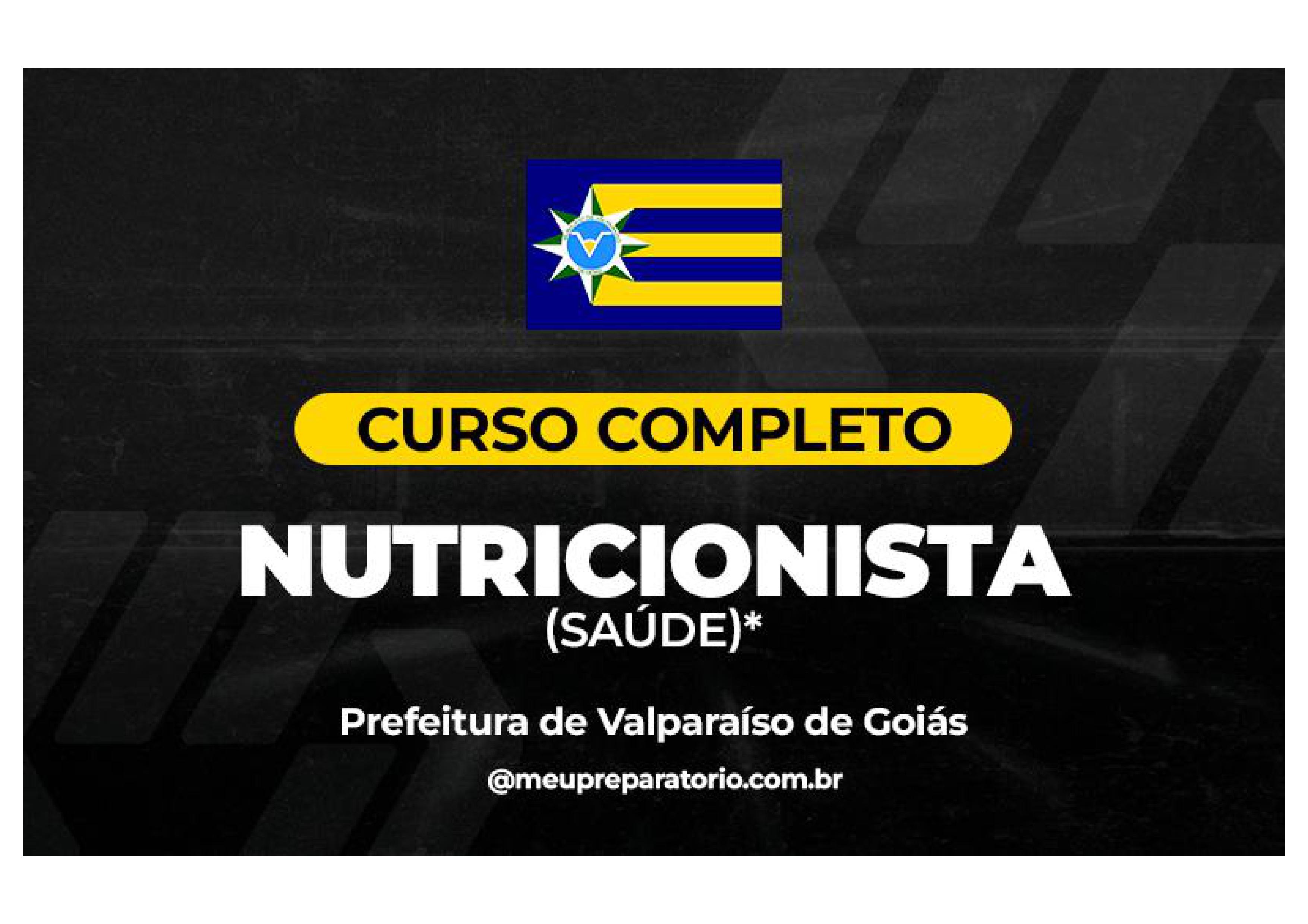 Nutricionista (Saúde) - Valparaíso (GO)