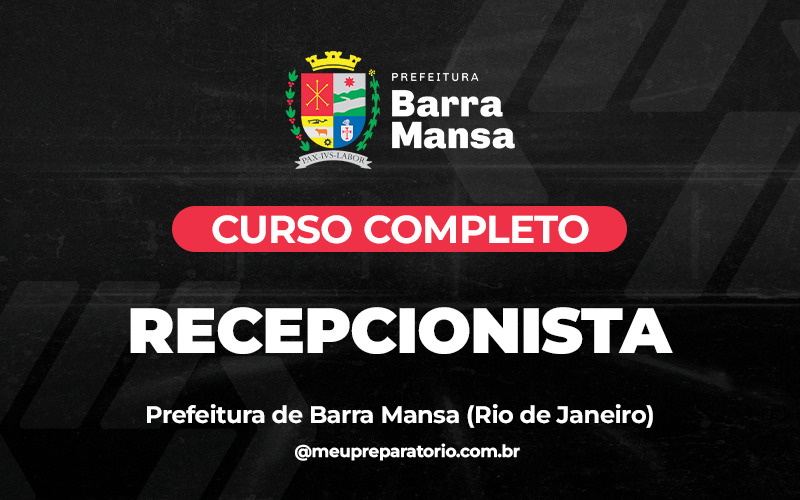 Recepcionista - Barra Mansa (RJ)