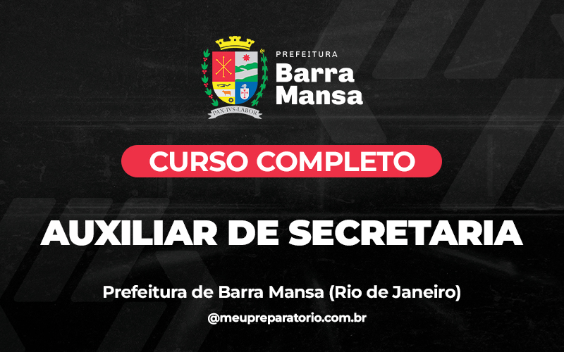Auxiliar de Secretaria - Barra Mansa (RJ)