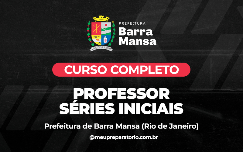 Professor I Séries Iniciais - Barra Mansa (RJ)