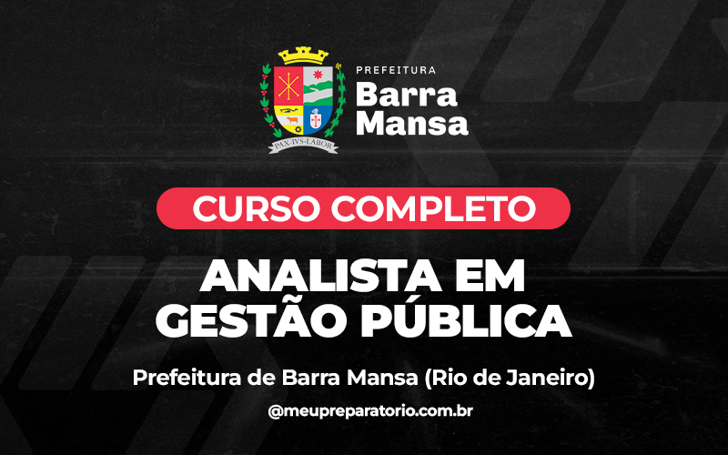 Analista em Gestão Pública - Barra Mansa (RJ)
