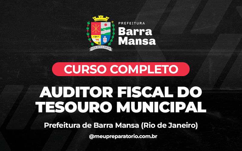 Auditor Fiscal do Tesouro Municipal - Barra Mansa (RJ)