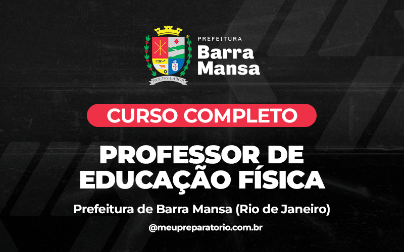 Professor de Educação Física - Barra Mansa (RJ)