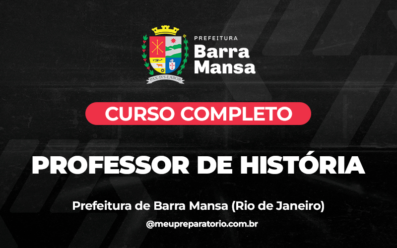 Professor de História - Barra Mansa (RJ)