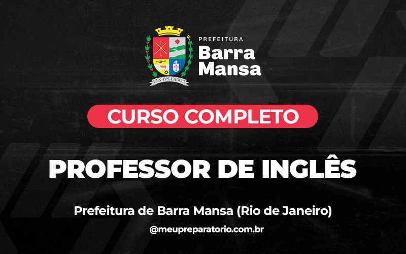 Professor de Inglês - Barra Mansa (RJ)