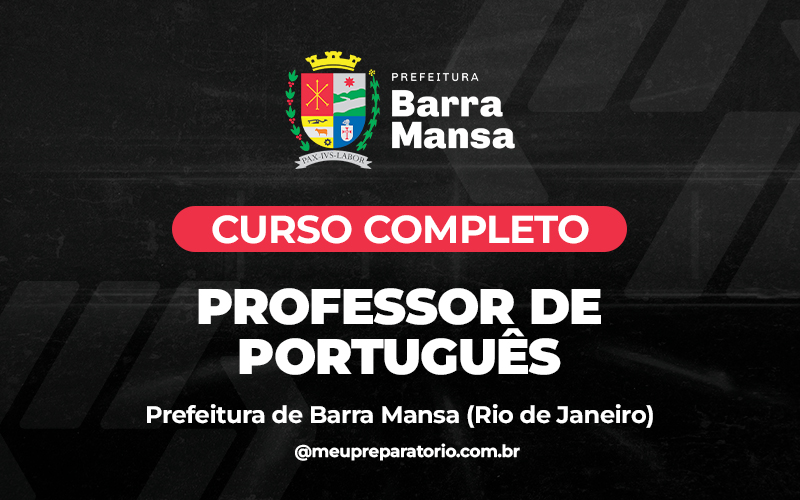 Professor de Português - Barra Mansa (RJ)
